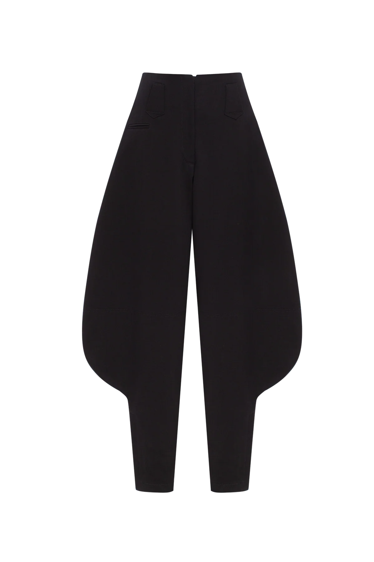 Black Tobi Denim Trousers