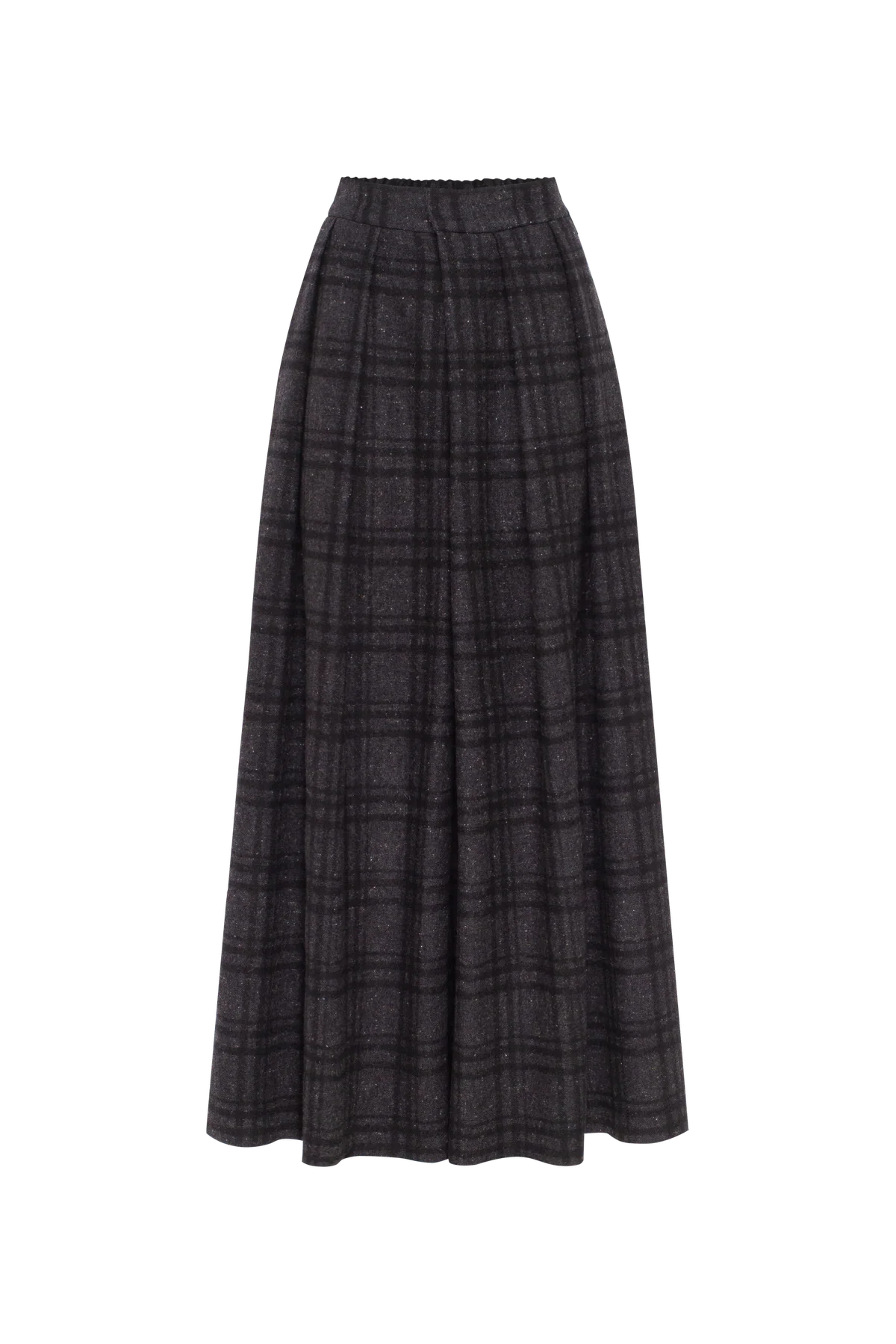 Grey wool hakama pants