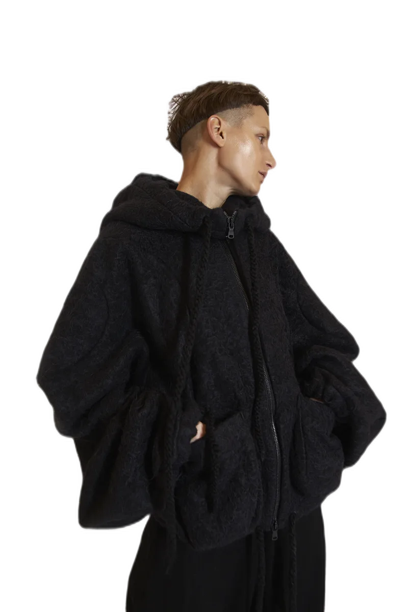 Black Hoodie view 4